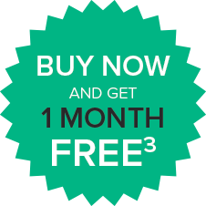 Buy now and get 1 month free